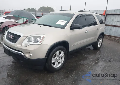 2010 GMC Acadia Sle z USA, uszkodzony, nr VIN 1GKLRLED9AJ142587